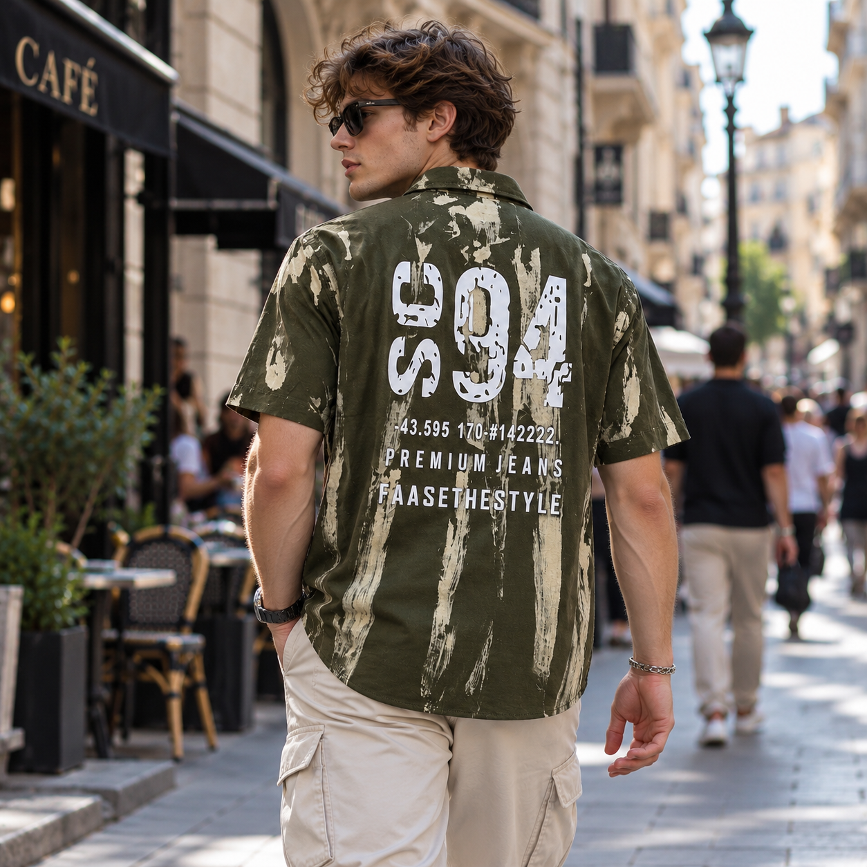 S94 Brush Wash Premium Streetwear Shirt