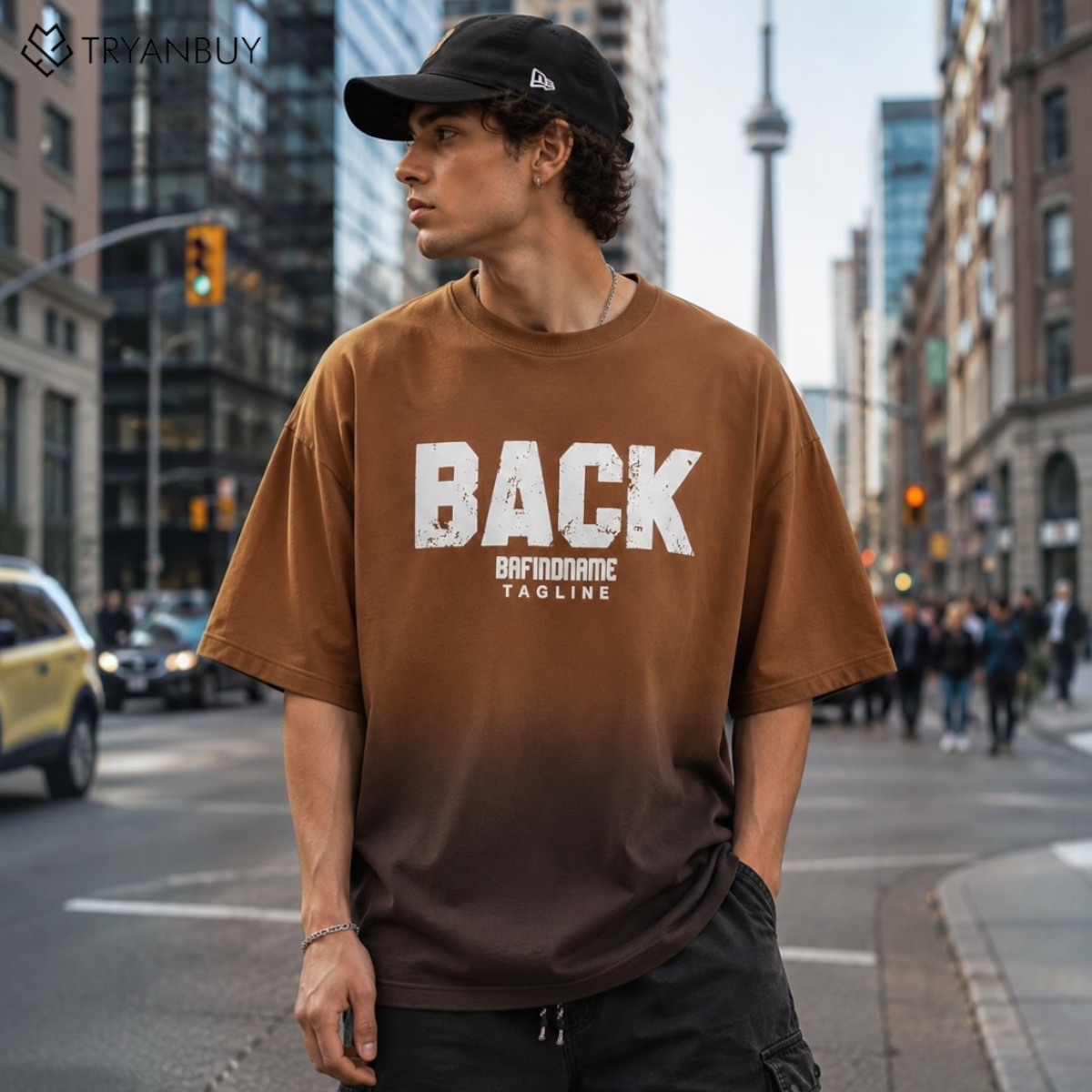 Urban Fade Oversized  T-Shirt