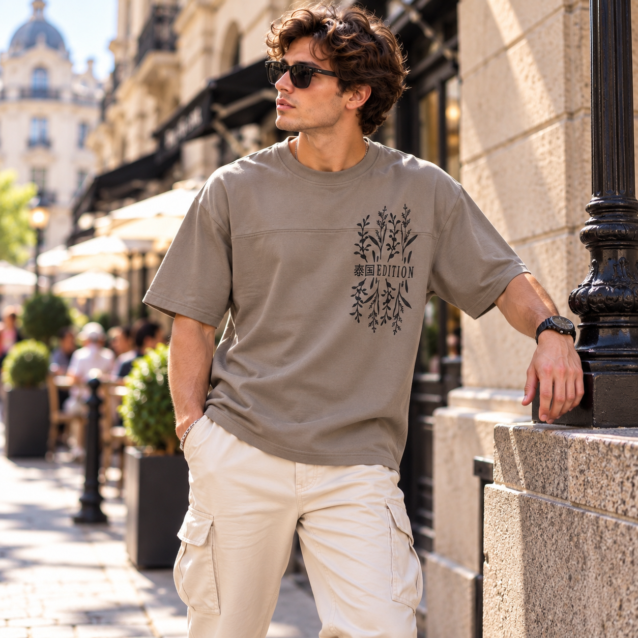 Botanical Edition Oversized  T-Shirt