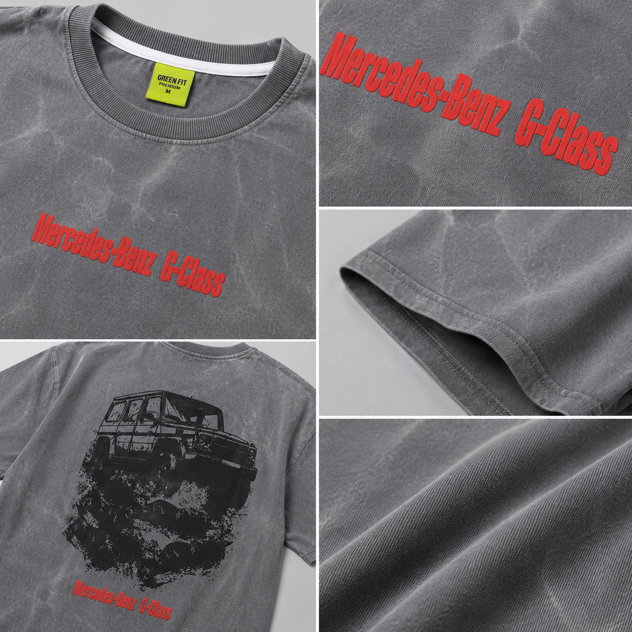 Vintage Wash Graphic Oversized T-Shirt