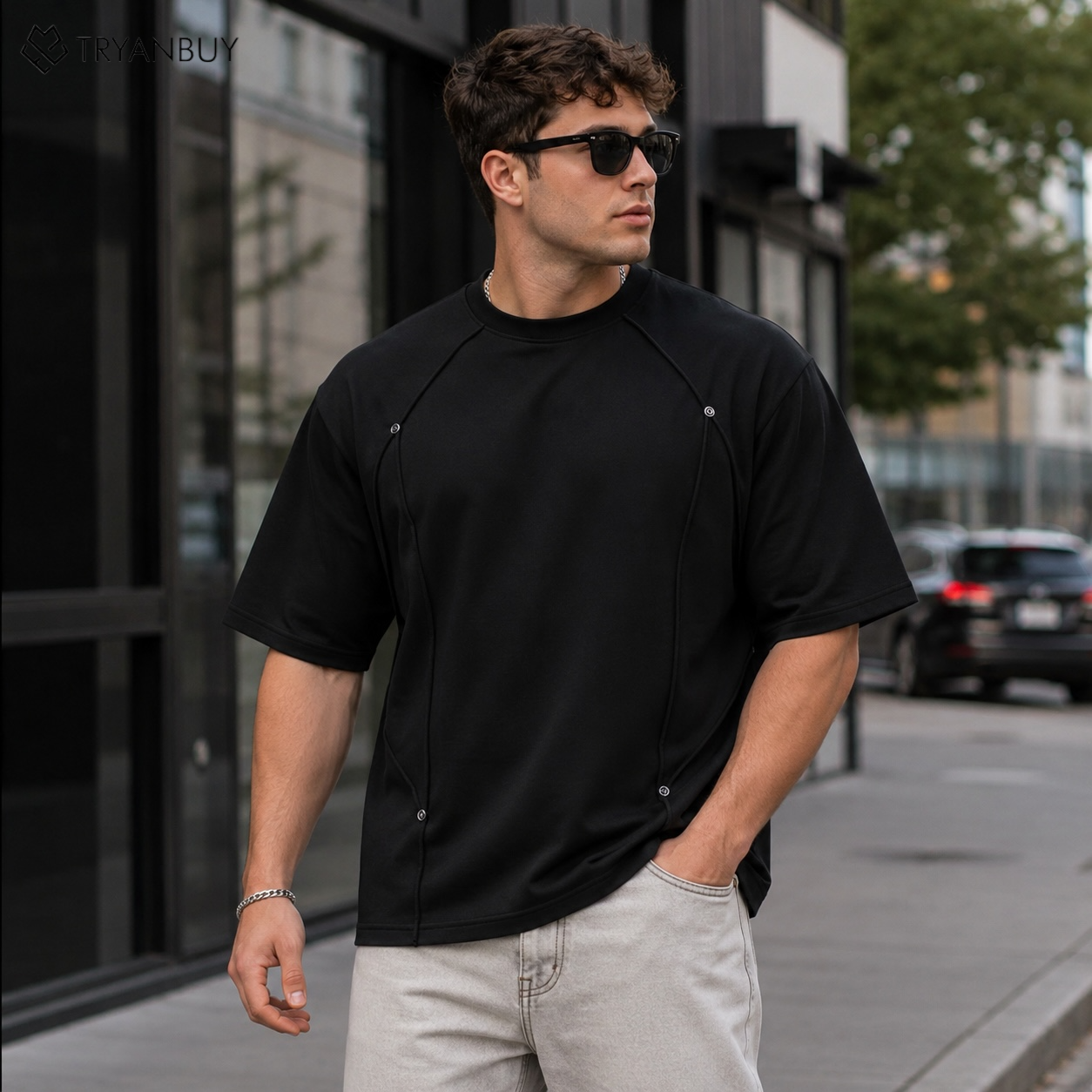Square Fit Body Balance T-Shirt